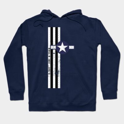 Military Air Corps D Day Invasion Stripes Vintage Hoodie Official Military Merch