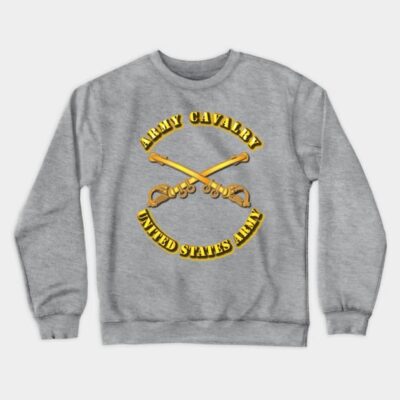 Military Cavalry Crewneck Sweatshirt Official Military Merch