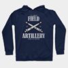 Us Military Field Artillery Distressed Hoodie Official Military Merch