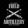 Us Military Field Artillery Distressed Phone Case Official Military Merch