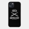 Us Military Field Artillery Distressed Phone Case Official Military Merch