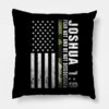 Military T Shirt Joshua 19 Fear Not And Be Not Discour Throw Pillow Official Military Merch