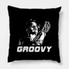 Military Of Darkness Groovy Ash Williams Bruce Campbel Throw Pillow Official Military Merch