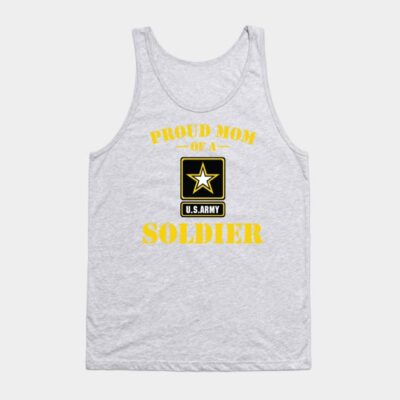 Proud Mom Of Us Military Soldier Tank Top Official Military Merch