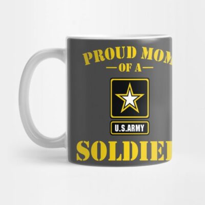 Proud Mom Of Us Military Soldier Mug Official Military Merch