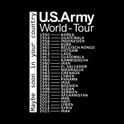 The Us Military World Tour Tapestry Official Military Merch