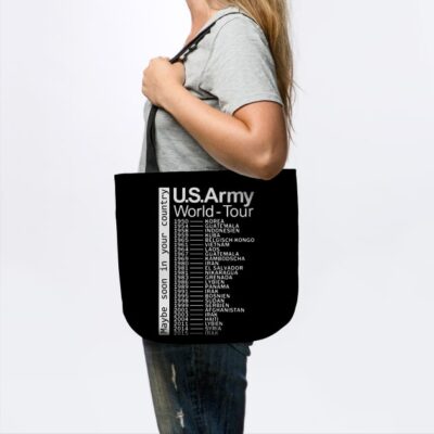 The Us Military World Tour Tote Official Military Merch