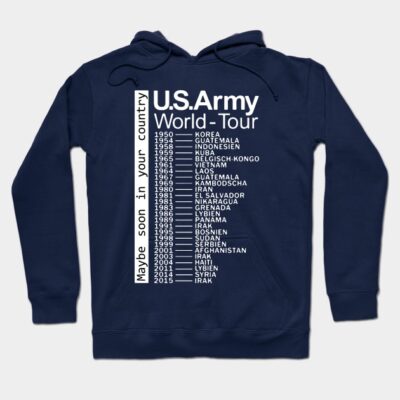 The Us Military World Tour Hoodie Official Military Merch