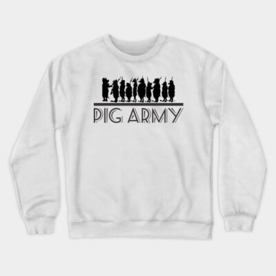 Pig Military Crewneck Sweatshirt Official Military Merch