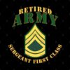 Military Sfc Retired Phone Case Official Military Merch