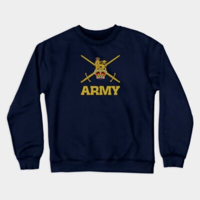 British Military Logo Crewneck Sweatshirt Official Military Merch