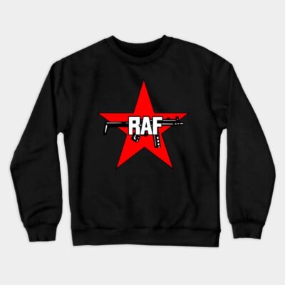 Red Military Faction Insignia Crewneck Sweatshirt Official Military Merch