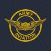 Military Aviator Wings Patch Tapestry Official Military Merch