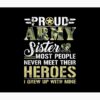 Proud Military Sister Gift - Military Sis Veterans Day Tapestry Official Military Merch