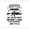 Us Military 11B Infantry Hardcore Tapestry Official Military Merch