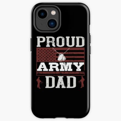 Proud Military Dad Iphone Case Official Military Merch