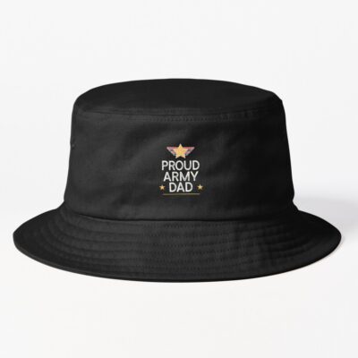 Proud Military Dad Bucket Hat Official Military Merch