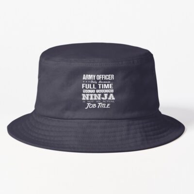 Military Officer - Multitasking Ninja Bucket Hat Official Military Merch