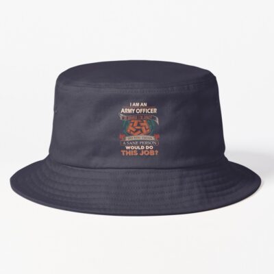 Military Officer - Sane Person Bucket Hat Official Military Merch