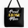 Family 365 Proud Military Mom Gift Mother Us Military Tote Bag Official Military Merch