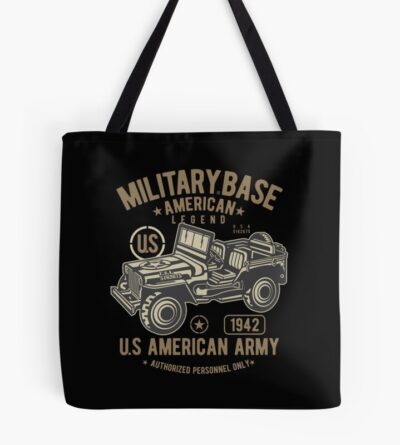 American Military Jeep Tote Bag Official Military Merch