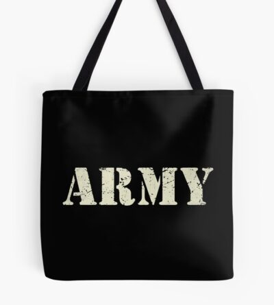 Military Usa Military Retro Tote Bag Official Military Merch