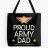 Proud Military Dad Tote Bag Official Military Merch