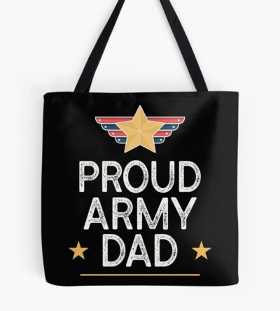 Proud Military Dad Tote Bag Official Military Merch