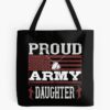 Proud Military Daughter Tote Bag Official Military Merch