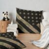 U.S. Flag: Military Camouflage Throw Pillow Official Military Merch