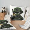 Green Military Throw Pillow Official Military Merch