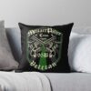 Military Police 95 Bravo Throw Pillow Official Military Merch