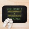 Soldier Superhero Bath Mat Official Military Merch