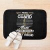 Proud Military National Guard Mom Flag U S Bath Mat Official Military Merch