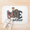 Veteran Soldier Bath Mat Official Military Merch