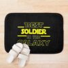 Soldier Job Dad Mom Hudband Mens Shirt, Best Soldier In The Galaxy, Funny Soldier Birthday Christmas Gift Gift Bath Mat Official Military Merch