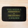 Soldier Superhero Bath Mat Official Military Merch