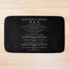 Us Soldier´S Creed Soldier´S Ethos Soldier´S Rules #2875 Bath Mat Official Military Merch