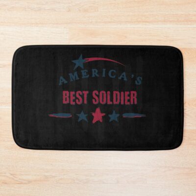 Usa Soldier Bath Mat Official Military Merch