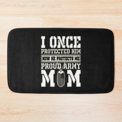 Military Mom Bath Mat Official Military Merch