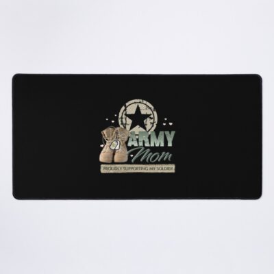 Military Mom Supporting Mouse Pad Official Military Merch