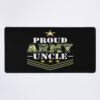 Proud Military Uncle Tshirt Military Gift Mouse Pad Official Military Merch