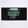 Proud Military Vet Mouse Pad Official Military Merch