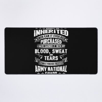 Military National Guard Mouse Pad Official Military Merch