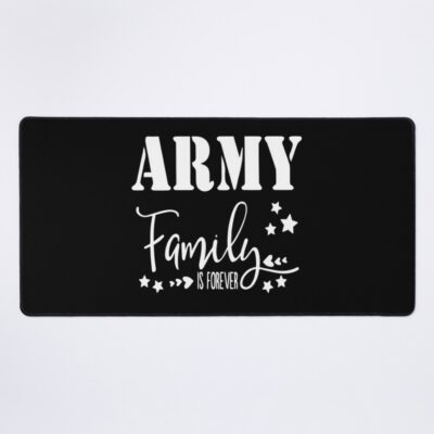 Military Family Is Forever Mouse Pad Official Military Merch