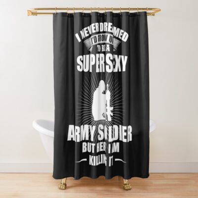 Shower Curtain Official Military Merch